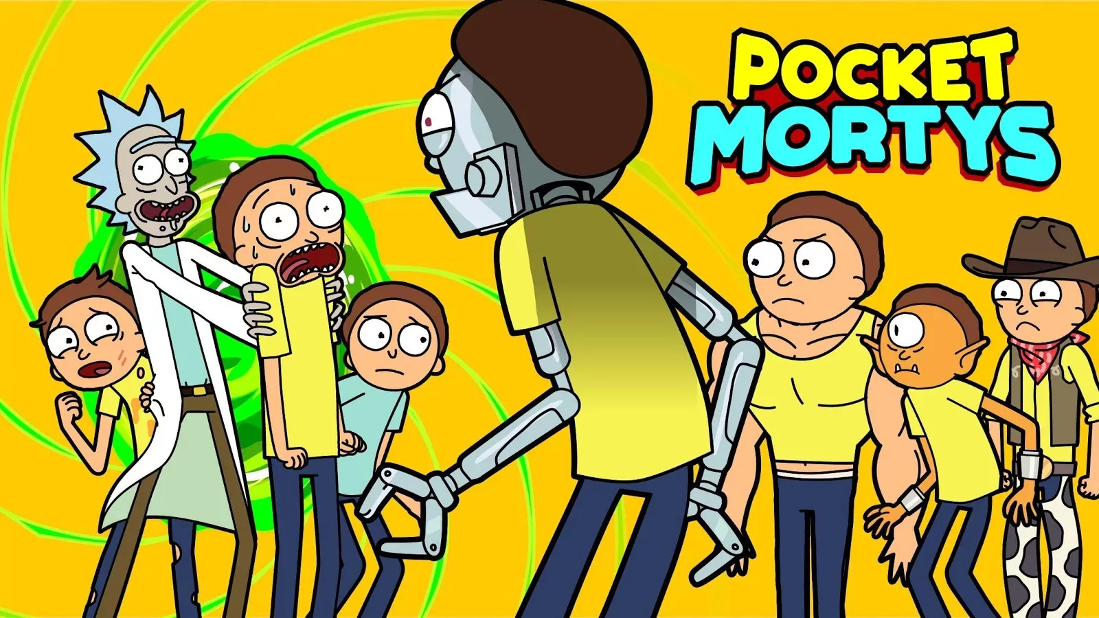Pocket Mortys скриншот